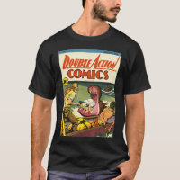 Camiseta doble de los tebeos de acción #2