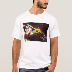 Camiseta Doble exposición, interior del casino, Las Vegas,