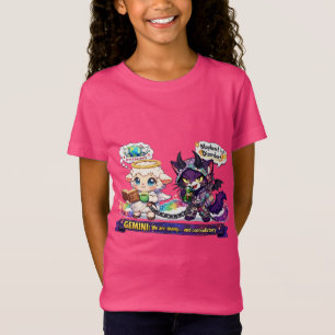 Camiseta Doble naturaleza divertida del zodiaco Géminis Áng