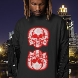 Camiseta Doble parachoques fusionan el estilo de los años 8