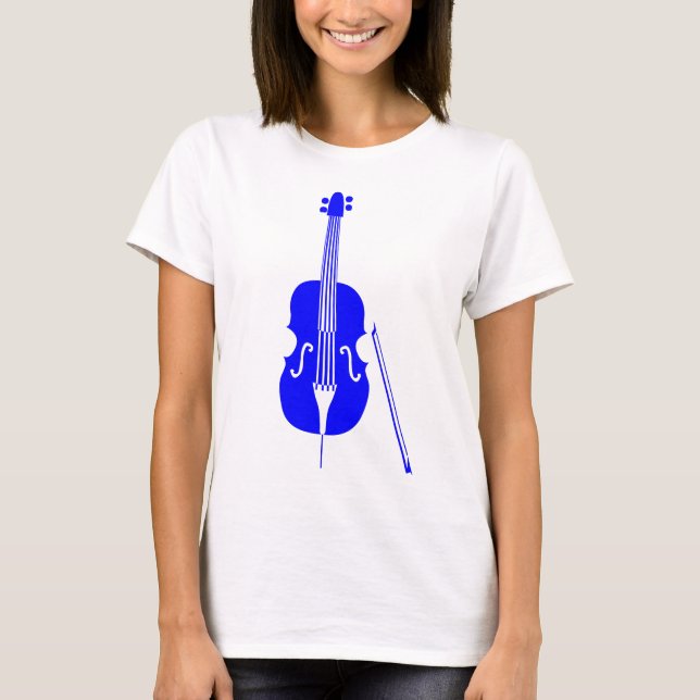 Camiseta Doble trasero - Azul (Anverso)