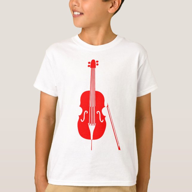 Camiseta Doble trasero - Rojo (Anverso)