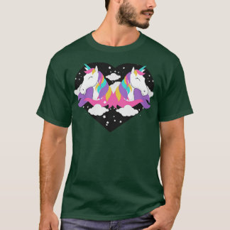 Camiseta Doble unicornio