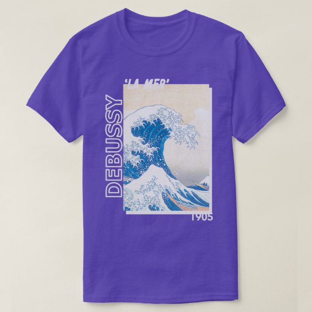 Camiseta doble violín debussy la mer 1905