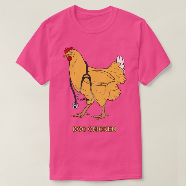 Camiseta Doc Chicken (Diseño del anverso)