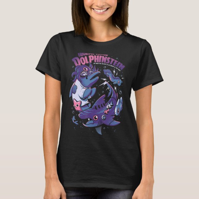 Camiseta Doc Dolphinstein Médica Dolphin Shark (Anverso)