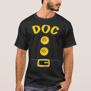 Camiseta Doc Dwarf Halloween Costume de coincidencia de col