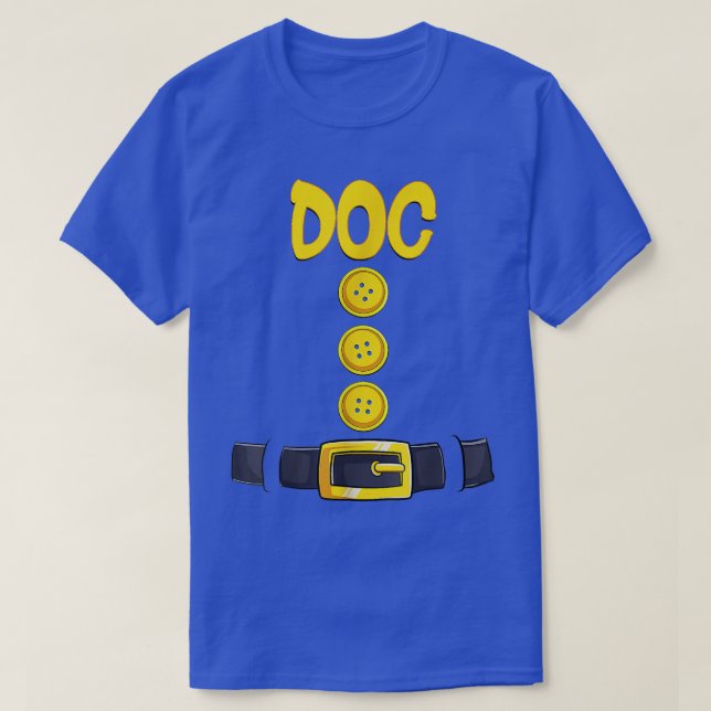 Camiseta Doc Halloween Dwarf Costume Color Matching  (Diseño del anverso)