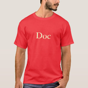 Camiseta "Doc" (roja)
