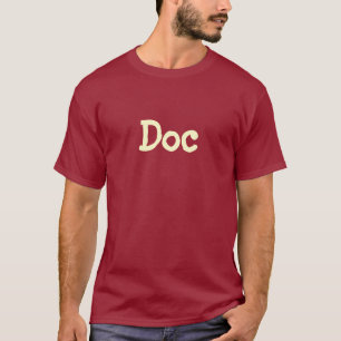 Camiseta "Doc" T-Shirt (Maroon)