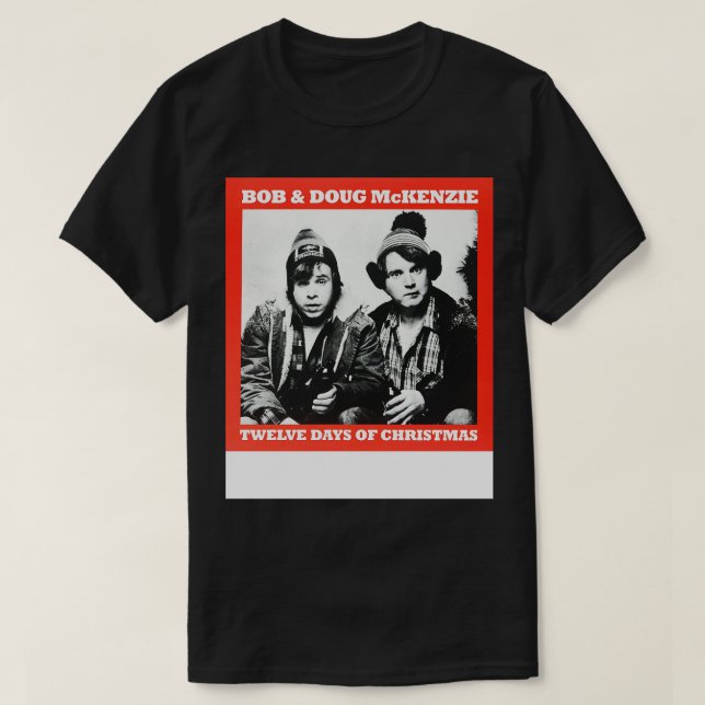 Camiseta Doce días de Navidades Bob Doug SCTV (Diseño del anverso)