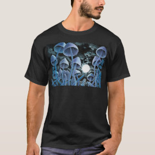 Camiseta Doce hongos mágicos en luna llena