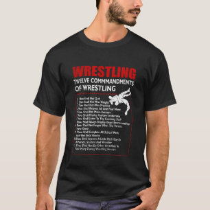 Camiseta Doce Mandamientos de la lucha de la temporada S