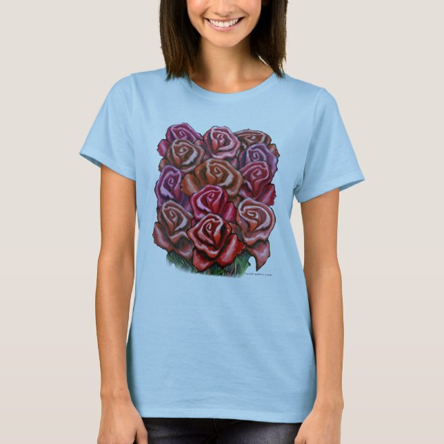 Camiseta Docenas de Rosas (Anverso)