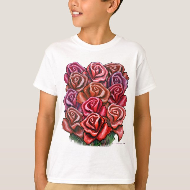 Camiseta Docenas de Rosas (Anverso)