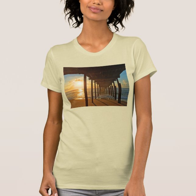 Camiseta Dock At Sunrise  (Anverso)