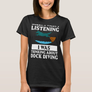 Camiseta Dock Diving Dog Jumping Junta de entrenamiento Lag