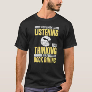 Camiseta Dock Diving Dog Jumping Pool Board Entrenamiento L