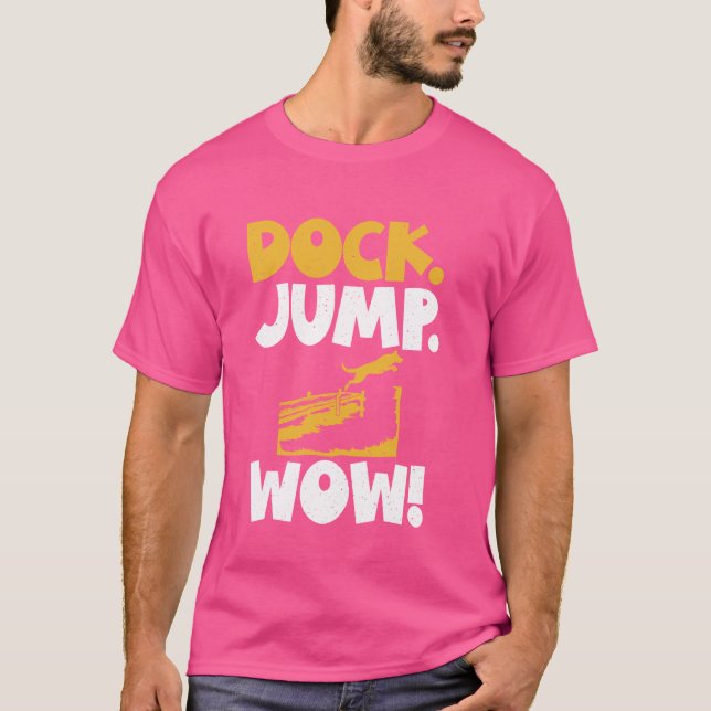 Camiseta Dock Jump Wow Dock Diving (Anverso)