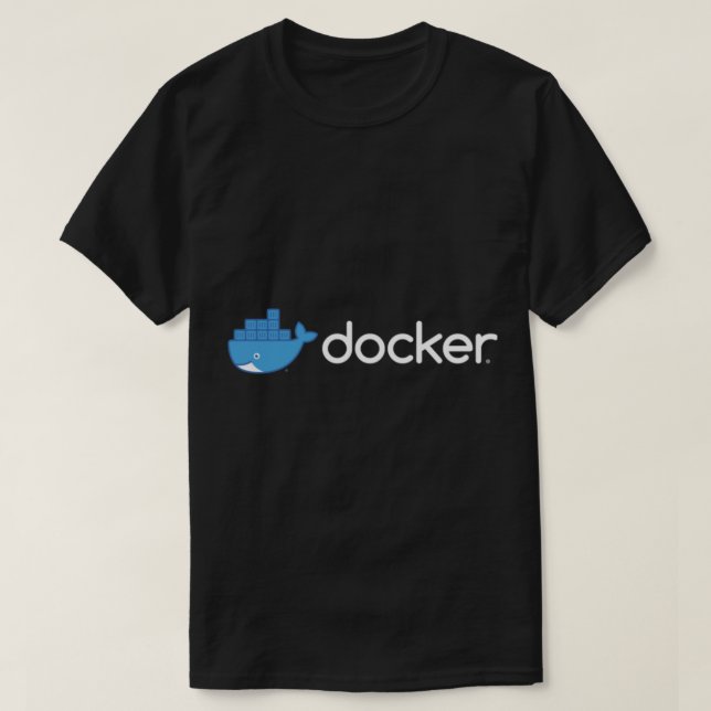 Camiseta Docker Linux (Diseño del anverso)