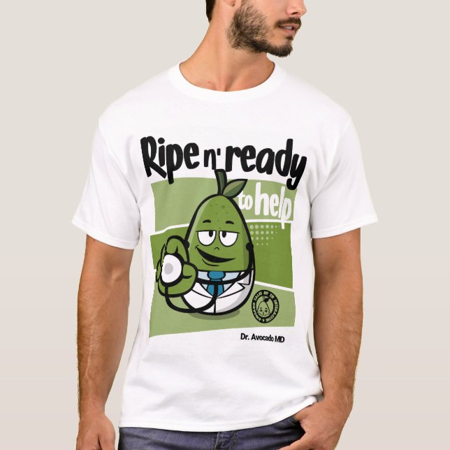 Camiseta Doctor aguacate  (Anverso)
