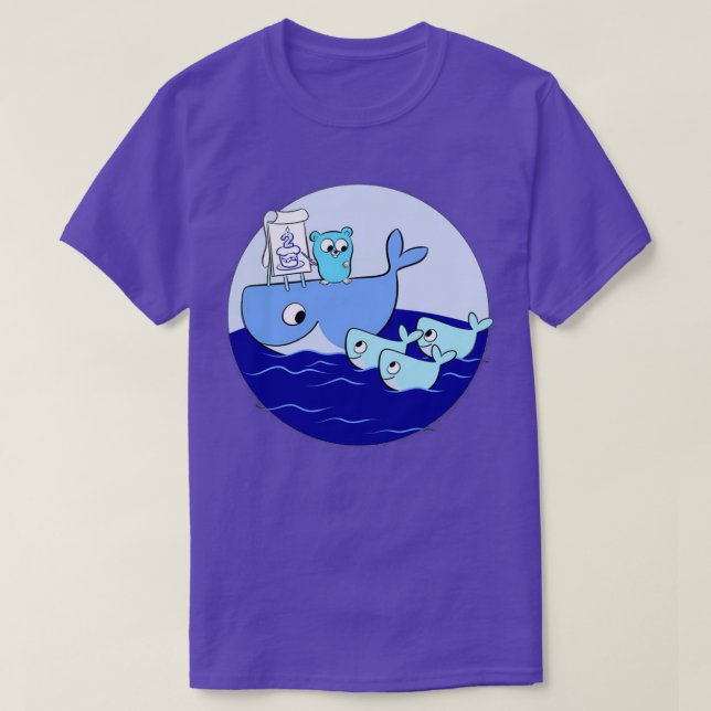 Camiseta doctor de gopher golang (Diseño del anverso)