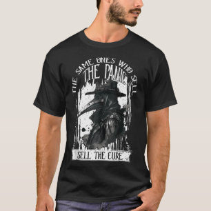 Camiseta Doctor de la Peste Los mismos que venden el pánico