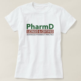 Camiseta Doctor en Farmacia Profesional