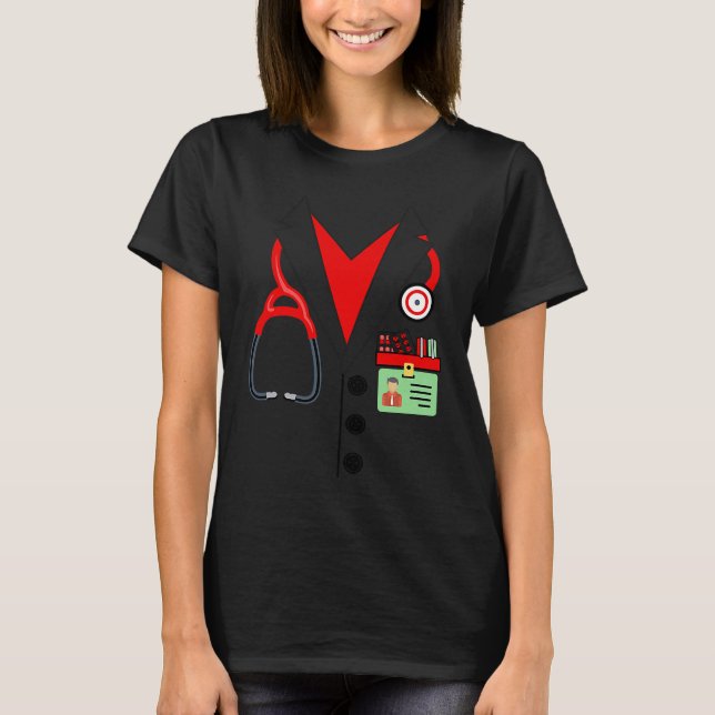Camiseta Doctor Halloween Med School Medical Students Docto (Anverso)