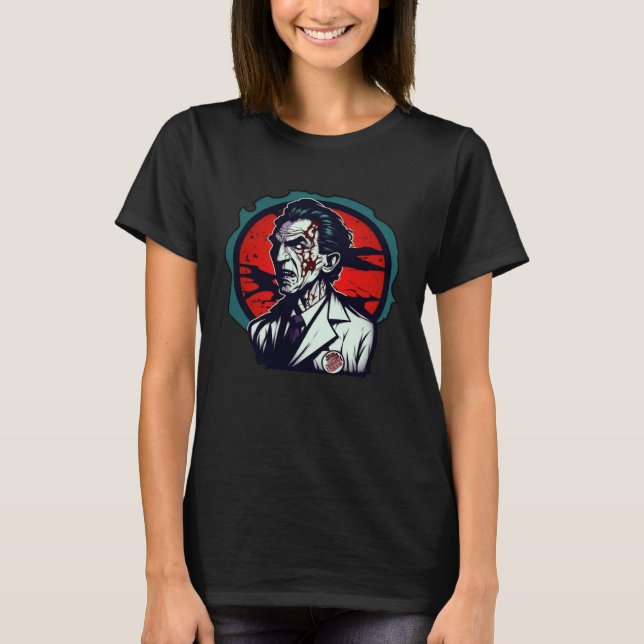 Camiseta Doctor Horror Nightmare Scary Terrifying Halloween (Anverso)