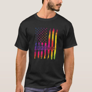 Camiseta Doctor Of Education Us Flag Graduate Edd Doctorate