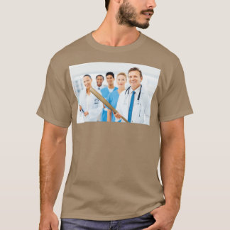 Camiseta Doctor with a baseball bat meme