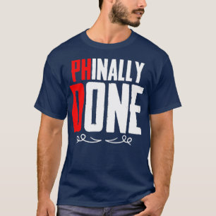 Camiseta Doctorado en Doctorado en Doctorado Graduado