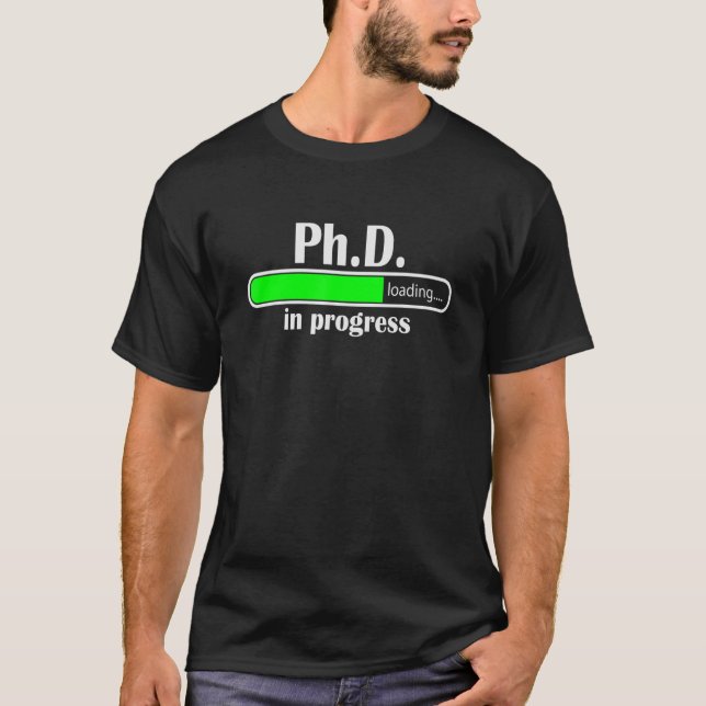 Camiseta Doctorado en Doctorado en Filosofía Funny PhD (Anverso)