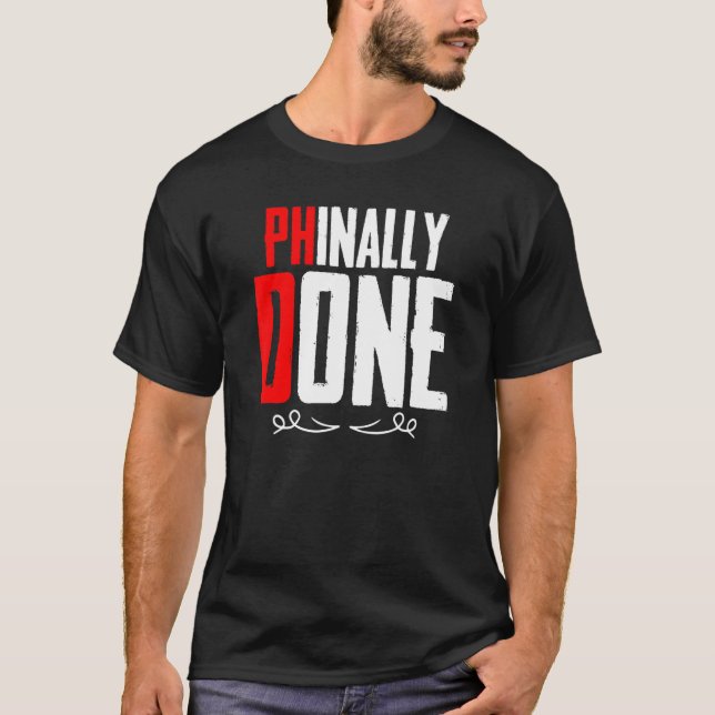 Camiseta Doctorado en Doctorado Graduado (Anverso)