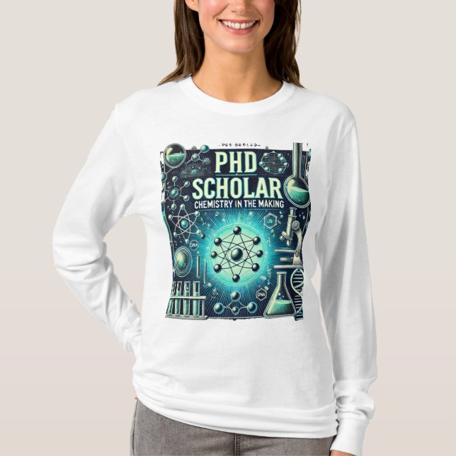 Camiseta Doctorado en Química (Anverso)