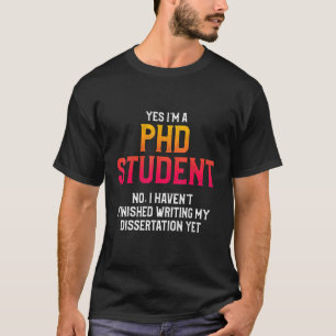 Camiseta Doctorado en tesis de doctorado 13