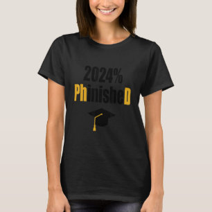 Camiseta Doctorado Finalizado En Doctorado De Graduación 20