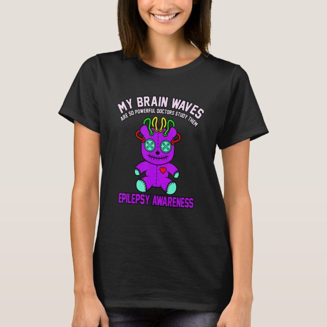 Camiseta Doctors Study Brain Waves Epilepsy Awareness Month (Anverso)