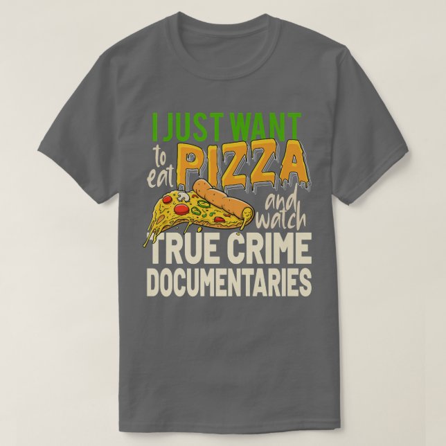 Camiseta Documental sobre el verdadero crimen: el asesino e (Diseño del anverso)