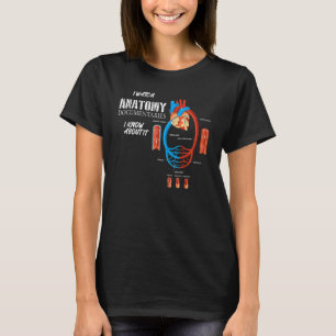 Camiseta Documentales de anatomía de humanos Hombres Mujere