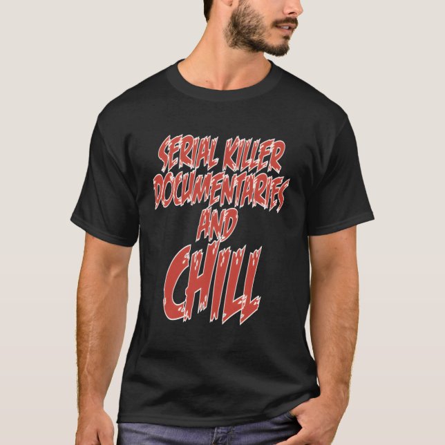 Camiseta Documentales De Serie Er Chill Tv Binge Watching (Anverso)