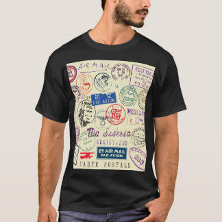 Camiseta Documento de época: Colección de conjunto de sello