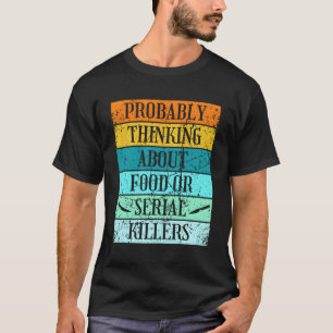 Camiseta Documentos De Serie De Er Y Verdadero Crimen De Co