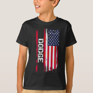 Camiseta Dodge bandera de EE. UU.
