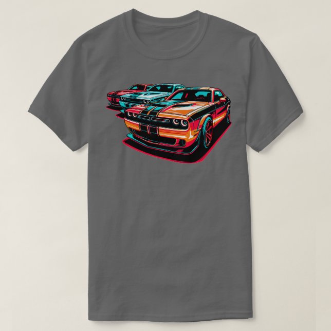 Camiseta Dodge Challenger 14 (Diseño del anverso)