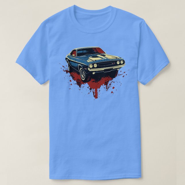 Camiseta Dodge Challenger 2 (Diseño del anverso)