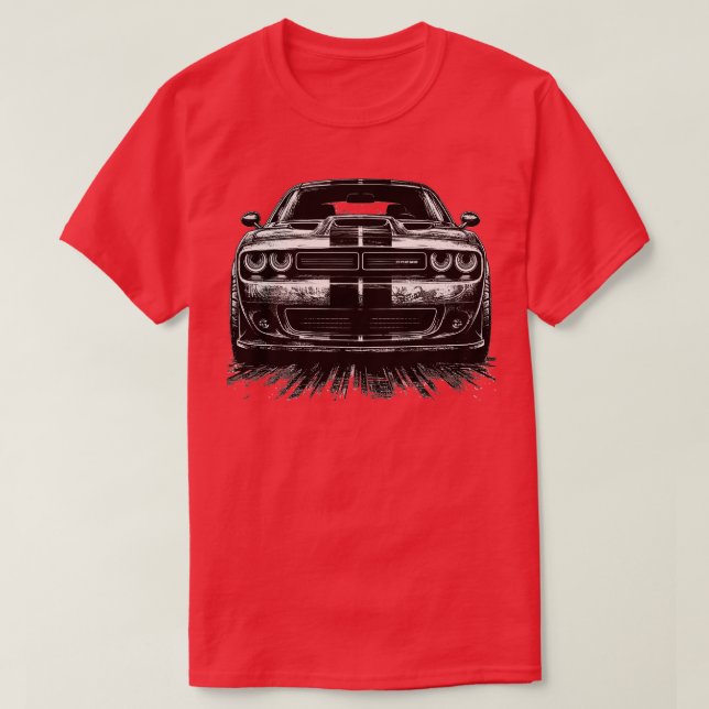 Camiseta Dodge Challenger 21 (Diseño del anverso)