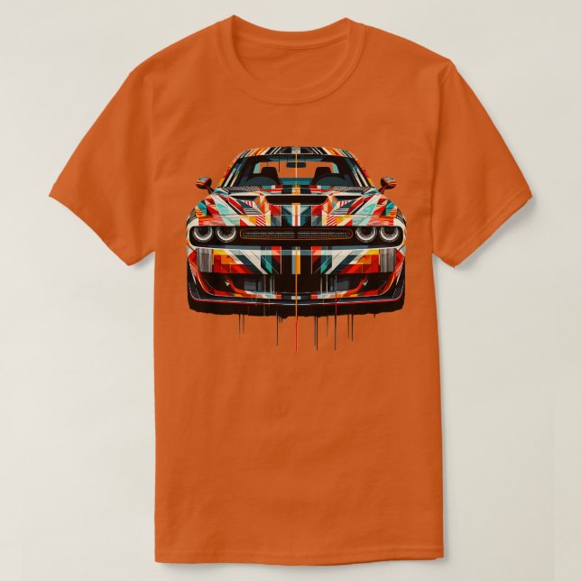 Camiseta Dodge Challenger 22 (Diseño del anverso)