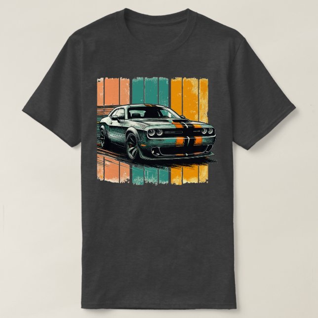 Camiseta Dodge Challenger 3 (Diseño del anverso)